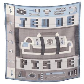 Hermès Pañuelo Hermes Carre 65 Jeu de Piste