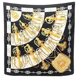 Hermès Hermes Carre 90 Cliquetis Seidentuch