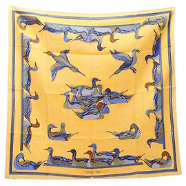 Hermès Foulard Hermes Carre 90 La Mare aux Canards