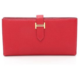 Hermès Cartera larga bi-fold Hermes Bearn Soufflé