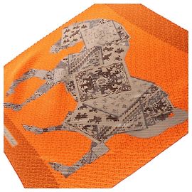 Pañuelo Carré Plissé A Cheval Hermès
