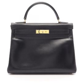 Hermès Borsa 2-Way Hermes Kelly 32 in Nero