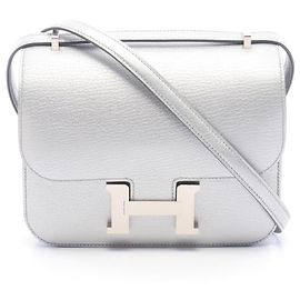 Hermès Hermes Constance 3 Mini Argent Schultertasche