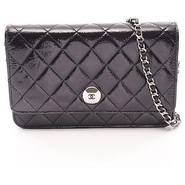 Bolso de hombro Chanel de piel acolchada