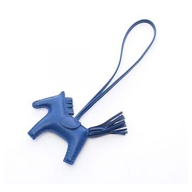 Hermès Hermes Rodeo PM Blue Saphir Handbag Charm