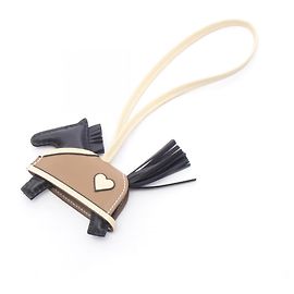 Hermès Hermes Rodeo PM Robeo Coeur Etoupe Cle Charm Accessoire