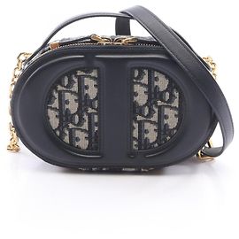 Borsa camera ovale Christian Dior Dior CD Signature Oblique