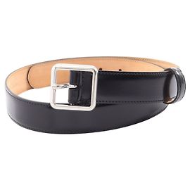 Cintura in pelle nera Balenciaga da donna