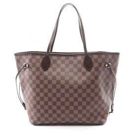 Bolso Tote Louis Vuitton Neverfull MM Damier Ebene