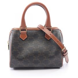 Céline Celine Small Boston Cuir Triomphe 2-Way Handtasche
