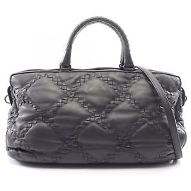 Borsa Boston 2-Way Intrecciato Bottega Veneta