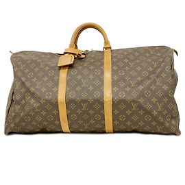 Bolso Louis Vuitton Brown Boston Monogram Keepall 60