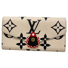 Cartera larga Louis Vuitton Monogram Empreinte Bicolor