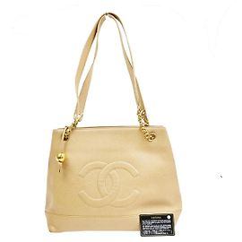 Chanel Vintage Timeless Chain Caviar Medium