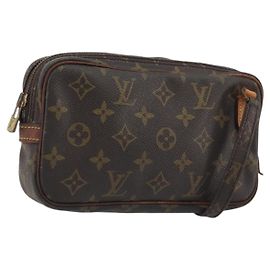 LOUIS VUITTON Monogram Marly Bandouliere Shoulder Bag M51828 LV