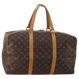 LOUIS VUITTON Monogram Sac Souple 45 Boston Bag M41624 LV