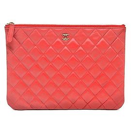 Chanel Clutch aus Lammleder New Medium