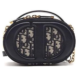 Dior Bolsa Camera Oval Oblique CD Signature