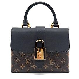 Louis Vuitton Monogram Rocky BB Borsa a mano nera in tela