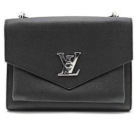 Louis Vuitton My Lockme BB Handtasche aus schwarzem Leder