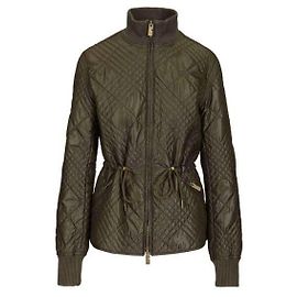 Burberry Wakerley Jacke aus Nylon mit Mikro-Karo-Steppung