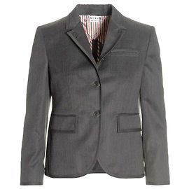 Thom Browne Gabardine-Wolljacke mit hohem Armloch