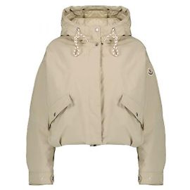 Moncler Veste courte en duvet à capuche Eucalyptus