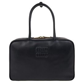 Miu Miu Große Leder-Tote-Bag mit Schleife für Damen (MON)