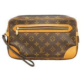 Borsa a pochette Louis Vuitton Monogram Marly Dragonne GM