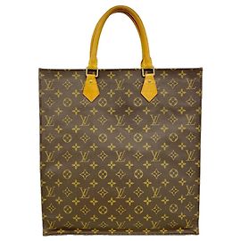 Louis Vuitton Monogram Sac Plat Tote Bag