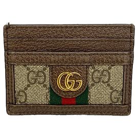 Gucci Ophidia Brown Card Case