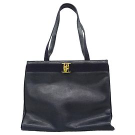 Saco Tote em couro Salvatore Ferragamo Vara
