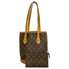 Louis Vuitton Monogram Bucket PM Tote Bag