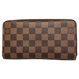 Louis Vuitton Damier Zippy Wallet N60015 Ebene