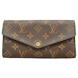 Louis Vuitton Monogram Portefeuille Sarah Long Wallet