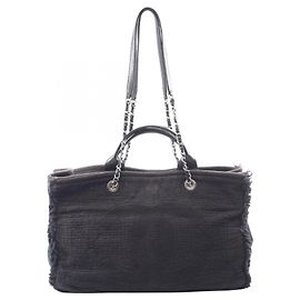 Chanel Coco Mark Großer Shopping Tote