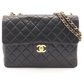 Chanel 30 Large Matelassé Single Flap Handtasche