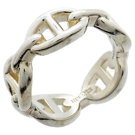 Hermès Hermes Enchainée Chaine d'Ancre Ring