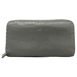 Fendi Leder-Langbrieftasche