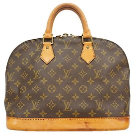 Borsa a mano Louis Vuitton Alma Monogram