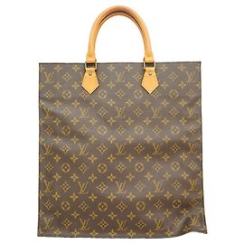 Louis Vuitton Monogram Sac Plat Tote Bag