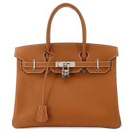 Hermès Borsa Hermes Birkin 30 Epsom Gold