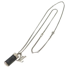 Louis Vuitton Monogram Eclipse Collier Charms Necklace