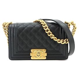 Chanel Boy Small Schultertasche mit Kette