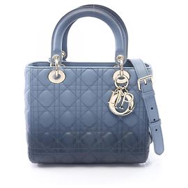 Borsa 2-Way Lady Dior Cannage Christian Dior