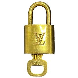 Louis Vuitton Padlock and Key Logo Metal medium