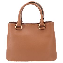 Bolso Prada 1BA411 de piel marrón