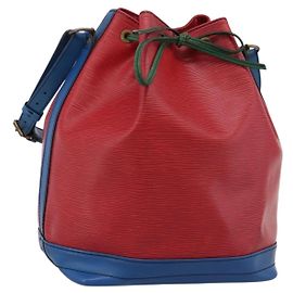 Bolso de hombro LOUIS VUITTON Epi Noe Rojo Verde Azul M44082 LV Auth BA15430