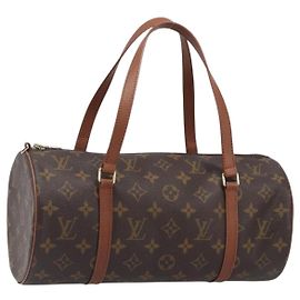 LOUIS VUITTON Monogram Papillon 30 Hand Bag M51365 LV Auth 201992A