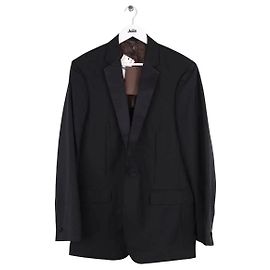 Louis Vuitton Black Wool Suit